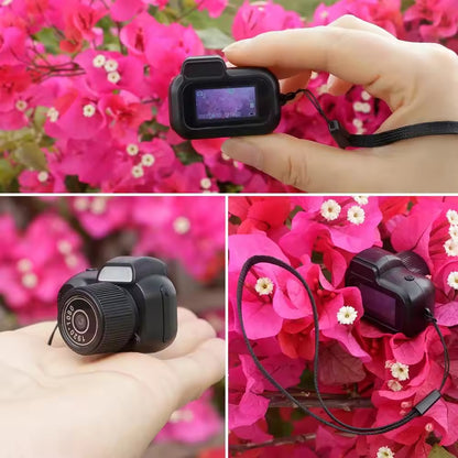 🎥 Mini Caméra Porte-Clés Y3000 – 1080p HD, Design Rétro, Ultra-Compacte